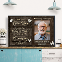 You're Always On My Mind - Personalized Customized Canvas - Memorial Gift For Family Members