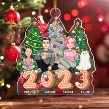 2023 Christmas Tree With Family - Personality Customized Ornament - Christmas Gift For Family