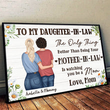 The Only Thing Better - Personalized Customized Canvas - Mother's Day Gifts For Mom, Wife, Her