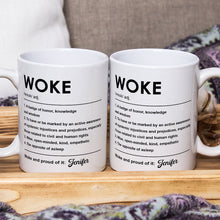 The Woke Definition - Personalized Customized Mug - Gift For Coworkers, Work Friends, Colleagues