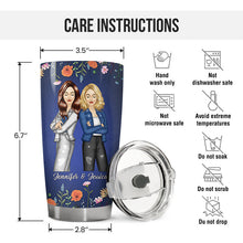 Fashion Bestie Unbreakable Bond - Personality Customized Tumbler - Gift For Friend Bestie