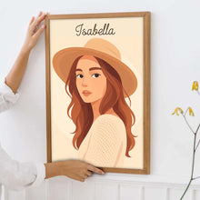 Faceless Art Style Vertical - Turn Your Photo Into Faceless Art Style - Gift For Family Members, Couple, Best Friends