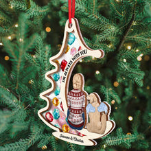 I'm Always With You - Customized Personalized Mirror Wooden Ornament - Memorial Gift For Per Dog Cat Lover