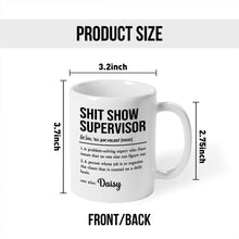 Custom Name Funny Quote - Customized Personalized Mug - Christmas Gift For Family Friend Coworkers