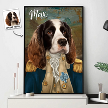 Custom Photo Funny Pet Portrait - Personalized Customized Canvas - Gift For Pet Lovers, Dog Lovers