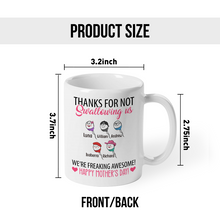 We're Awesome - Personality Customized Mug - Gift For Mother Mom Mother's Day Gift