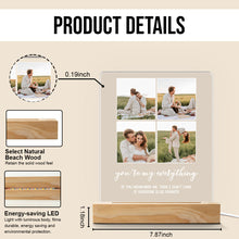 Custom Photo You're My Everything - Personalized Customized 3D LED Light - Gift For Couple, Anniversary