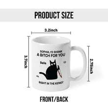 Best Friends Got Your Back - Customized Personalized Mug - Gift For Best Friends, Besties, Sistas, Soul Sisters