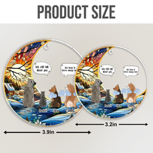 Still Miss The Sound Of Your Paws - Customized Personalized Car Ornament - Memorial Gift For Pet Lover Pet Loss