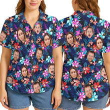 Custom Photo With Beloved Ones - Personalized Customized Hawaiian Shirt - Gift For Family Members, Best Friends