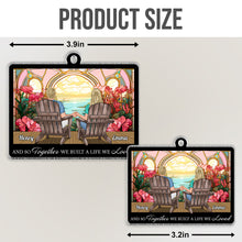 You Will Forever Be My Always - Customized Personalized Car Ornament - Gift For Couple Husband Wife