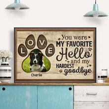 If Love Could've Saved You - Personalized Customized Canvas - Gift For Pet Lovers, Dog Lovers, Cat Lovers