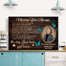 A Letter Sent From Heaven - Personalized Customized Canvas - Memorial Gift For Family Members