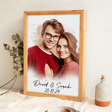 Colors Splash Custom Photo Canvas - Personalized Customized Canvas - Gifts For Family Members