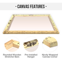 Magical Herbs And Their Uses Witchy Wall Decor For Kitchen Framed Canvas Wall Art