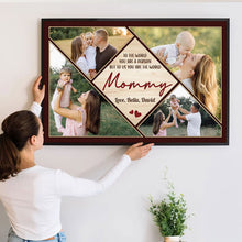 Custom Photo Square, Mommy Collage Gifts - Personalized Customized Canvas - Gifts For Mommy