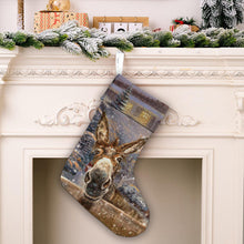 Funny Donkey Hello Sweet Cheeks - Christmas Stocking - Christmas Gifts For Friends Home Decor Suede Stocking