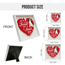 Custom Photo Once By My Side - Pet Memorial - Customized Flower Shadow Box - Gift For Pet Lover Dog Mom Dad