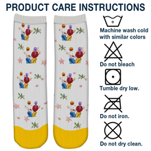 Under The Mistletoes - Personalized Customized Socks - Gift For Couple Lover - Valentine's Day Gift