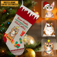 Dear Santa I Have Been A Very Good Doggie Cattie - Gift For Pet Dog Cat Lover - Personality Customized Stocking