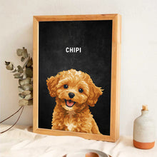 Animated Art Style Of Your Fur Angel - Personalized Customized Canvas - Lovely Gift For Pet Lovers
