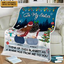 Personalized Custom Fleece Blanket To Bestie Customized Blanket Gifts For Bestie Friend