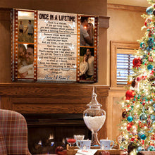 Once In A Life Time Memorial Canvas - Memorial Canvas, Wedding Gifts Personalized Custom Framed Canvas Wall Art