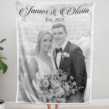The Start Of Us - Personalized Customized Blanket - Wedding Gift For Family Members, Couples
