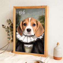 Custom Photo Funny Pet Portrait - Personalized Customized Canvas - Gift For Pet Lovers
