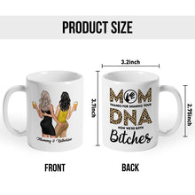 Thanks For Sharing DNA -  Gift For Mother, Mom Personalized Custom Ceramic Mug