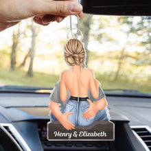 Couple It's Just That You - Customized Personalized Car Ornament - Gift For Couple Husband Wife Valentine's Day Gift