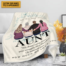 Personalized Custom Blanket Reminds You How Much We Love You Family Gifts Fleece Blanket For Mom