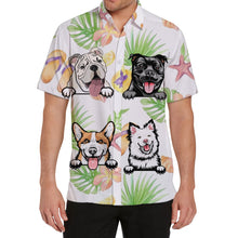Dog Lover Dog Pet Summer Hawaii Cool Customization - Summer Hawaiian shirt - Personality Customized Hawaiian shirt
