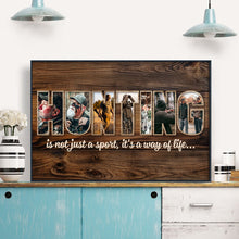 Personalized Deer Hunting Photo Collage Canvas - Personalized Customized Canvas - Gift For Husband, Dad