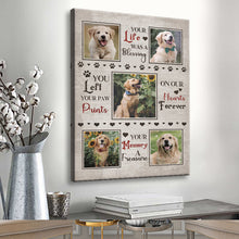 You Will Be With Me Forever - Canvas Memorial Canvas, Unique Pet Memorial Gifts Personalized Custom Framed Canvas Wall Art