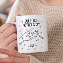 Our First Mother's Day - Personalized Customized Mug - Gift For Mom, Grandma, Wife, Her