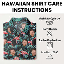 Custom Photo With Beloved Ones - Personalized Customized Hawaiian Shirt - Gift For Family Members, Best Friends