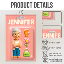 Custom Photo Personalized Mini Figure Packaging Toy Box Style - Personalized Customized Acrylic Car Ornament - Mother's Day Gift For Mom, Family Members and Friends