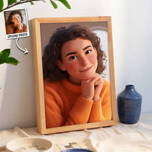 Custom Cartoon-Style Canvas - Personalized Customized Canvas - Gift For Weddings, Pets & Family Memories