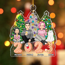 2023 Christmas Tree With Family - Personality Customized Ornament - Christmas Gift For Family