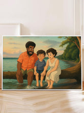 Ghibli Your Photo - Turn Your Photo to Ghibli Canvas - Gift For Family Members, Siblings