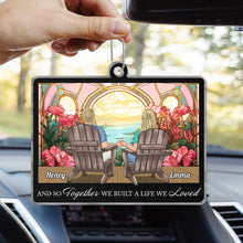 You Will Forever Be My Always - Customized Personalized Car Ornament - Gift For Couple Husband Wife