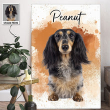 Custom Photo Dog Cat - Personalized Customized Canvas - Gift For Pet Lovers
