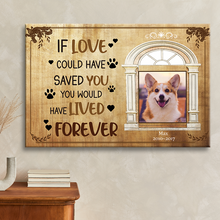 Custom Photo Personalized Canvas Wall Art You Would Have Lived Forever Gift The Moment That You Left Me