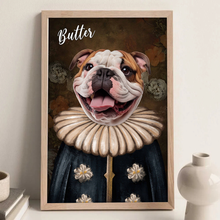 Custom Photo Funny Pet Portrait - Personalized Customized Canvas - Gift For Pet Lovers