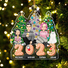 2023 Christmas Tree With Family - Personality Customized Ornament - Christmas Gift For Family