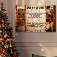 Once In A Life Time Memorial Canvas - Memorial Canvas, Wedding Gifts Personalized Custom Framed Canvas Wall Art
