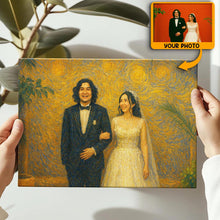 Starry Night Sky Photo Theme Horizontal - Turn Your Moments With Loved Ones Into An Art Piece - Unique Gift For Family Members, Siblings, Friends