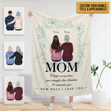 Personalized Custom Blanket Reminds You How Much We Love You Family Gifts Fleece Blanket For Mom