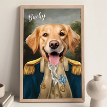 Custom Photo Funny Pet Portrait - Personalized Customized Canvas - Gift For Pet Lovers, Dog Lovers